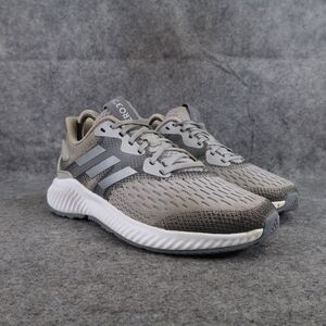Adidas Shoes Womens 7 Athletic Trainers Aerobounce Running Sneakers Grey Active